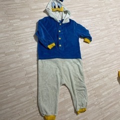 子供　ディズニー　着ぐるみ　ドナルドの画像
