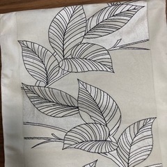 正絹クッションカバー　袋帯リメイク　未使用　テーブルランナー注文可能の画像