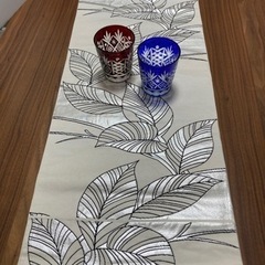正絹クッションカバー　袋帯リメイク　未使用　テーブルランナー注文可能の画像
