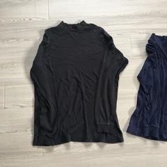 タートルネックシャツの画像