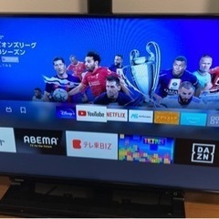 TV REGZA 40インチ　テレビの画像