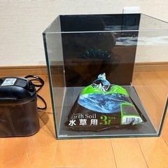 GEX30キューブ水槽（おまけ付き）