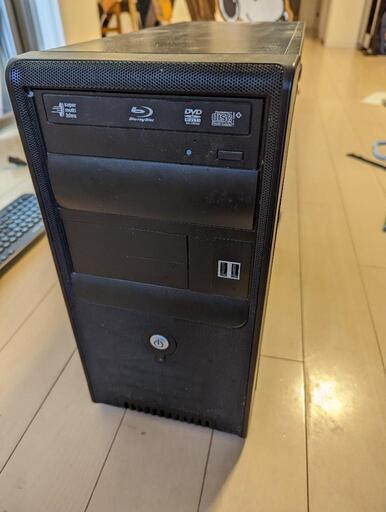 自作デスクトップパソコン Intel Core i5 ブルーレイDVDマルチレコーダー書き込み可能