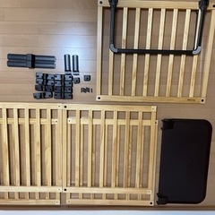 木製スマートワイドWoody 日本育児 ゲート 柵 置くだけ