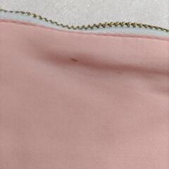 未使用☆かわいいピンクのハートデザイン！少し大きめポーチの画像