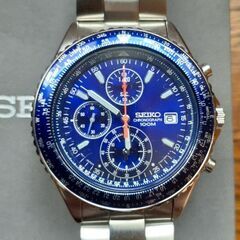 SEIKO CHRONOGRAPH 100M☆綺麗※電池切れ