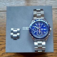 SEIKO CHRONOGRAPH 100M☆綺麗※電池切れの画像