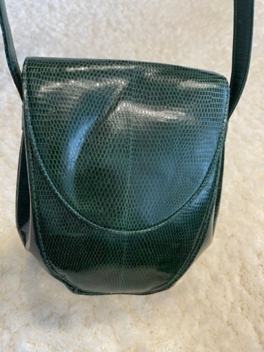 本革トカゲショルダーバック