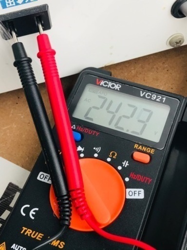 変圧器　通電・作動確認済み　100Vアダプター付