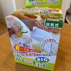 【無料で差し上げます】みじん切りチョッパーの画像
