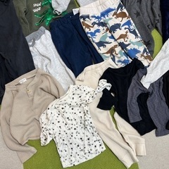 男の子用サイズ100cm秋冬服22点Bの画像