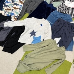 男の子用サイズ100cm秋冬服22点Bの画像