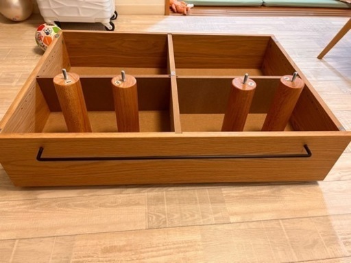 \u003c美品\u003eベット下収納（小）2個セット　無印引き出し　オーク剤
