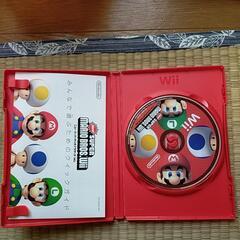 Wii ソフト マリオ2本の画像