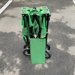 アウトドアワゴン、グリーンの画像