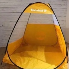 ティンバー ランドロゴいりテント