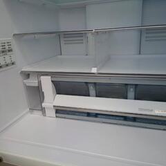 ☆【日立】6ドア冷蔵庫 520L 2018年製［R-HW52J］[ガラストップ