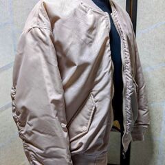 【未使用】背中ボア付きＭＡ−１タイプ【Ｍ】の画像