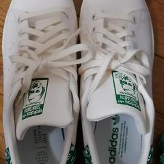 値下げしました。adidas　スタンスミス　HP5506 　超美品！　27.5cm 2回だけ履きました。サイズ合いませんので出品の画像