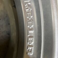 （取引中）15インチ 4本セットKEELER FORCE 6スポーク 6Jx15 +33 6/139.7　スタッドレス付き  ハイエース デリカ スペースギア エルグランドの画像