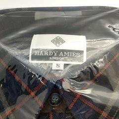 新品・未使用 Hardy Amies London 総柄 カジュアルシャツ Sの画像