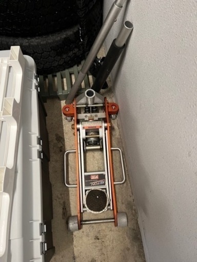 NOS (ノス) 2t アルミジャッキ【耐荷重1,818キロ】クイックリフト設計