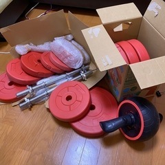 【引渡し予定者再決定】筋トレセット　ダンベル　腹筋
