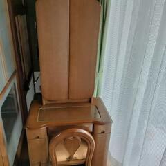 取引完了　ドレッサー　化粧台　三面鏡の画像