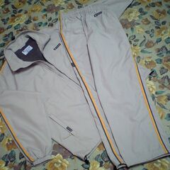 Champion★ウインドブレーカー上下★グレーJaspoSS