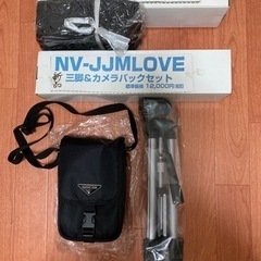 【お話中】新品未使用 三脚＆カメラバックセット×4セット NV-...