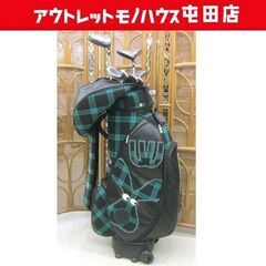 レディースゴルフセット9本 ハーフセット M・U SPORTS/キャディバッグ