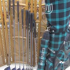 レディースゴルフセット9本 ハーフセット M・U SPORTS/キャディバッグ