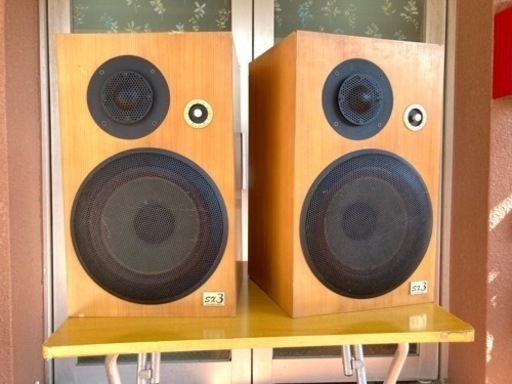 【値下げしました】スピーカー　Victor SX-3 ビクター　ビンテージ　当時物　昭和　レトロ　音響機器　AV機器　ブックシェルフ型