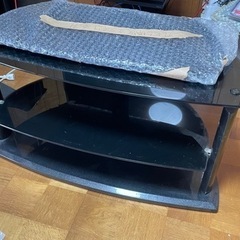 テレビ台 朝日木材加工 AS-G950 センタースピーカー設置に