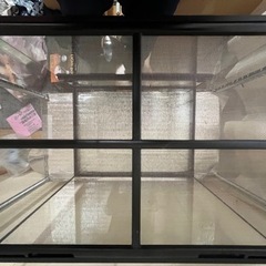 爬虫類ケージ60 飼育セット着きの画像