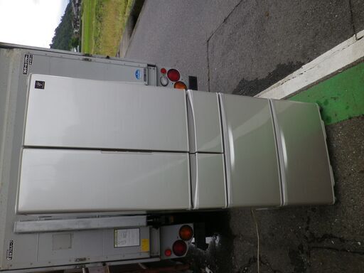 引取り歓迎◆程度良好　シャープ　6ドア冷凍冷蔵庫　SJ-XF44X-S　2013年製　動作保証１週間付き