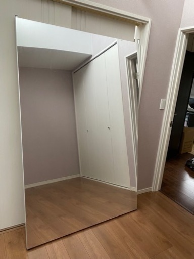 全身鏡　突っ張りタイプ