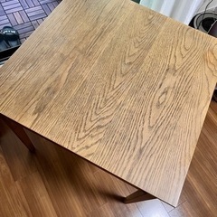 ダイニングテーブ　ソフトヴィンテージ風 北欧風 木製 の画像