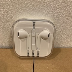 【新品】iPhone純正イヤホン(イヤホンジャックタイプ)の画像
