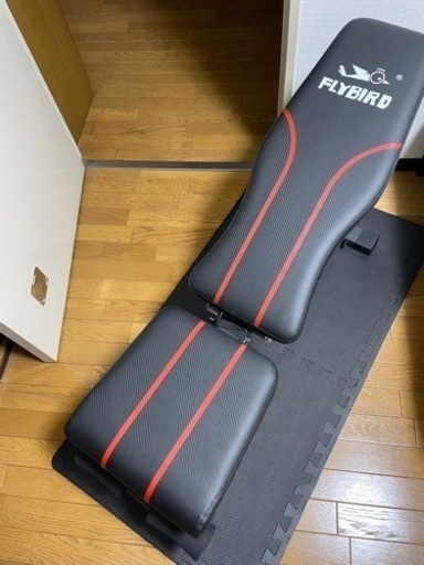 FLYBIRD トレーニングベンチ（衝撃吸収マット付）