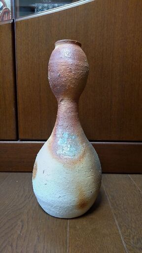 花瓶　信楽焼　ひょうたん型