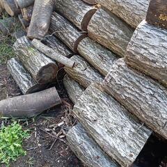 なら　玉切り　薪　１００キロ単位の画像
