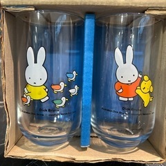 新品未使用 ミッフィー グラス 2個セットの画像
