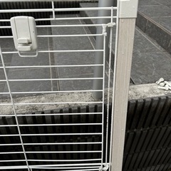 ペットゲージ　使用済みの画像