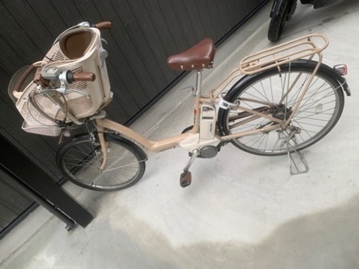 【取引先決定】電動ブリヂストン自転車　子乗せ