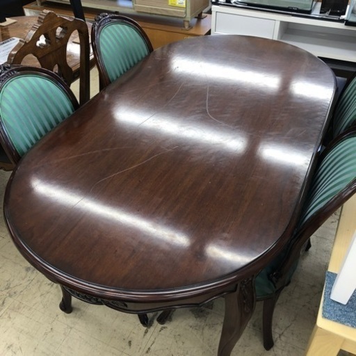 ビンテージ ダイニング テーブル イス 5点セット