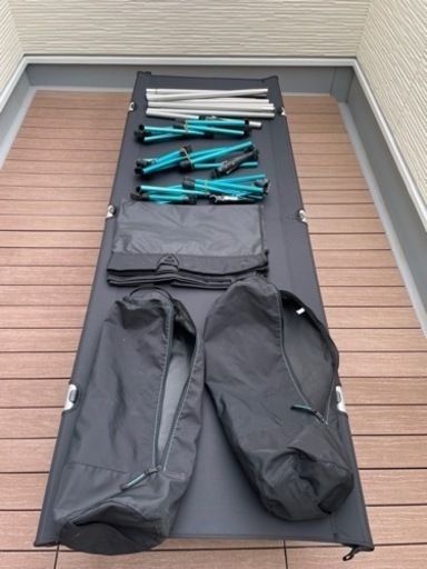 アウトドア用　コット（折りたたみ式ベッド）2台セット