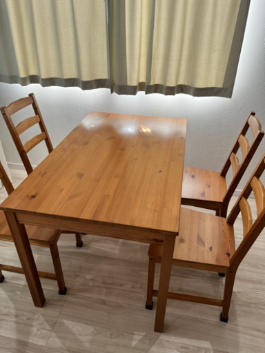 IKEA ダイニングテーブル チェアJOKKMOKK ヨックモック チェア4脚
