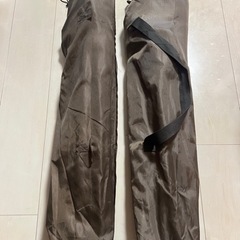 アウトドア　アームチェア(ブラウン)2脚　収納袋付きの画像
