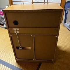 電話台 収納ラックの画像